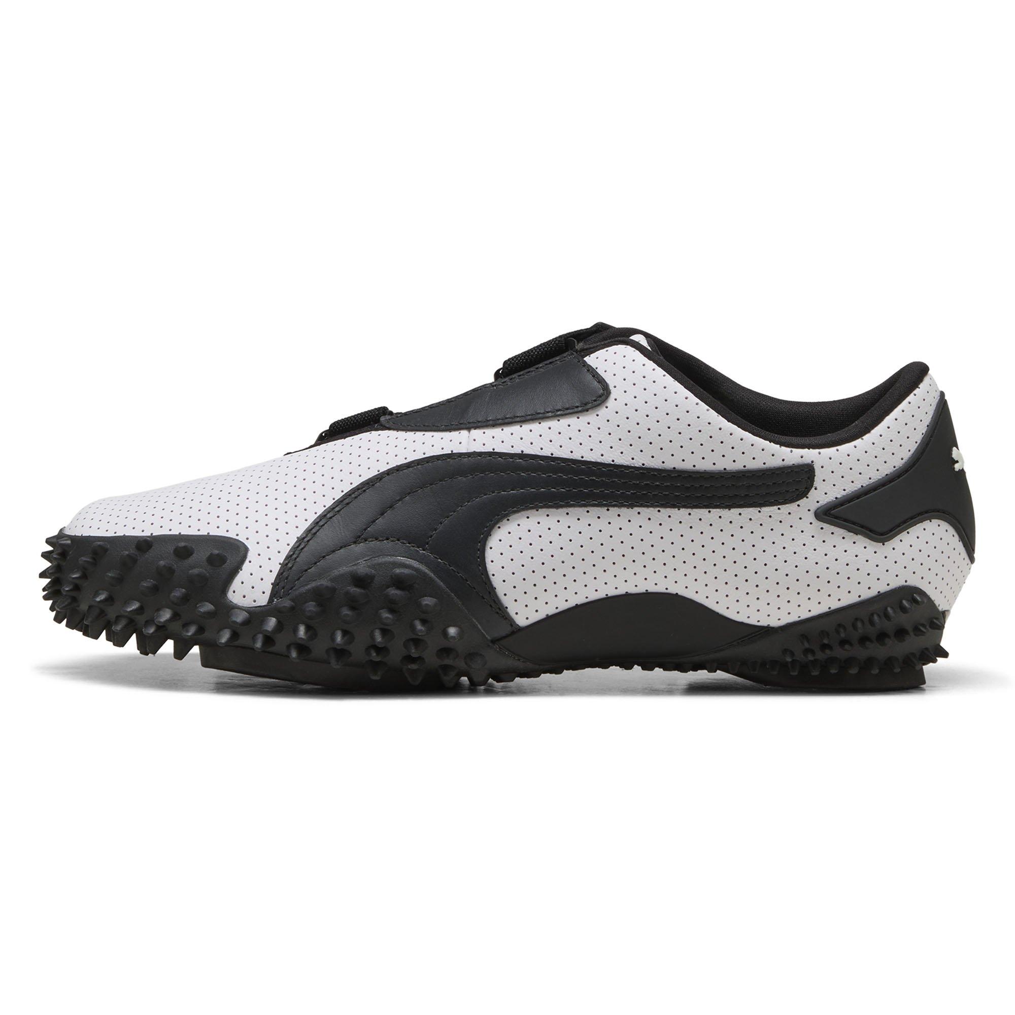 Men's Mostro Perforated Sneakers, Puma White Puma Black, Size 7.5
