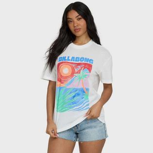 Billabong Women's Highs and Lows Short Sleeve Knit T-Shirt
