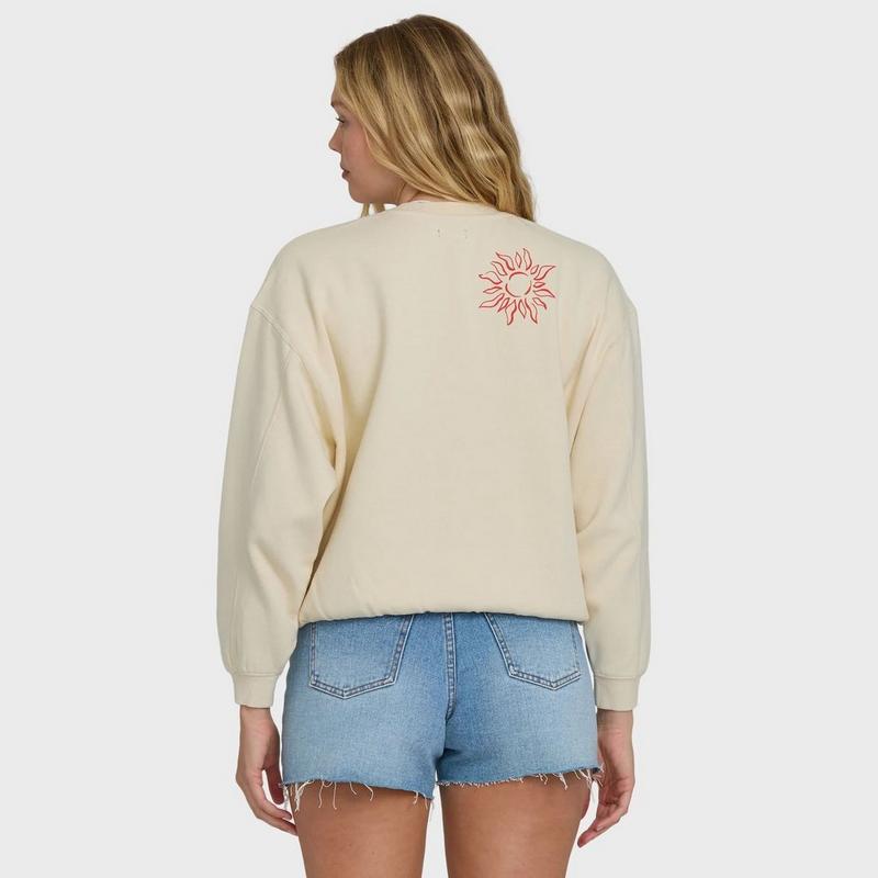 Billabong Chandail &agrave; col rond Treasure Cay pour femmes