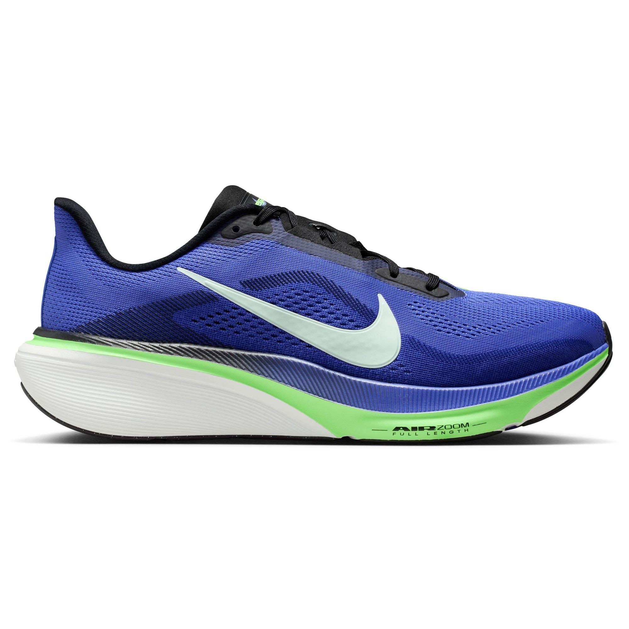 Nike | Men's Pegasus 42 Running Shoes, Sapphire Summit White Lapis Lime Blast, Size 11