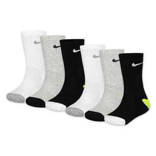 Nike Kids' Smiley Crew Sock (6 Pack)