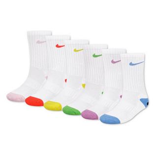 Nike Kids' Smiley Crew Sock (6 Pack)