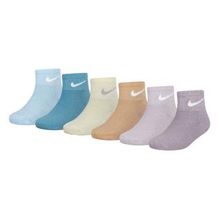 Nike Chaussette courtes Lurex pour enfants (paquet de 6)