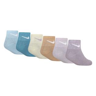 Nike Chaussette courtes Lurex pour enfants (paquet de 6)