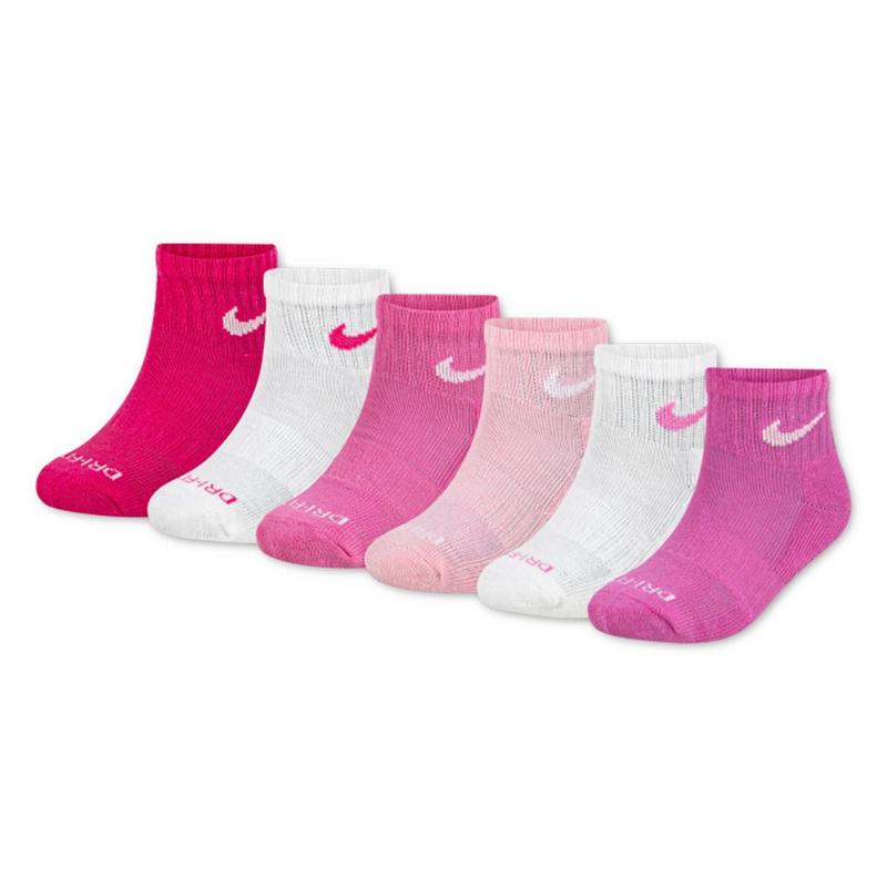 Nike Kids' Dri-FIT Performance Basics Ankle Sock (6 Pack)