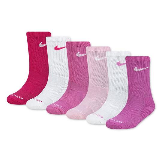 Nike Kids  Dri-FIT Performance Basics Crew Sock  6 Pack 