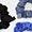 Navy / Shadow / Sapphire | Chouchous pour cheveux (ensemble de 3)