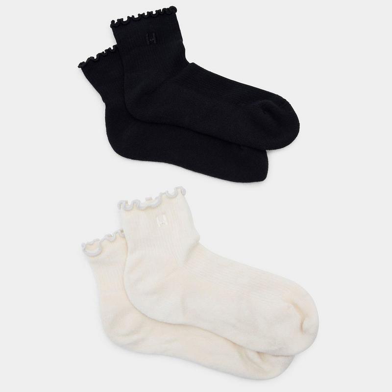 Halfdays Women's Ruffle Sock (2 Pack)