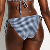Women s Seersucker Sculpt String Bikini Bottom