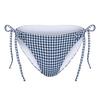 Women s Seersucker Sculpt String Bikini Bottom