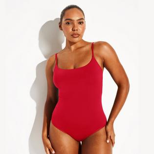 Knix Women's Leakproof Sculpt Classic One-Piece Swimsuit