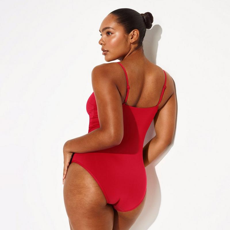 Knix Women's Leakproof Sculpt Classic One-Piece Swimsuit