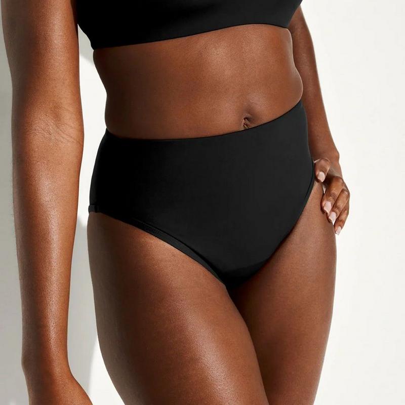 Knix Bas de bikini &agrave; taille haute anti-fuite Sculpt pour femmes