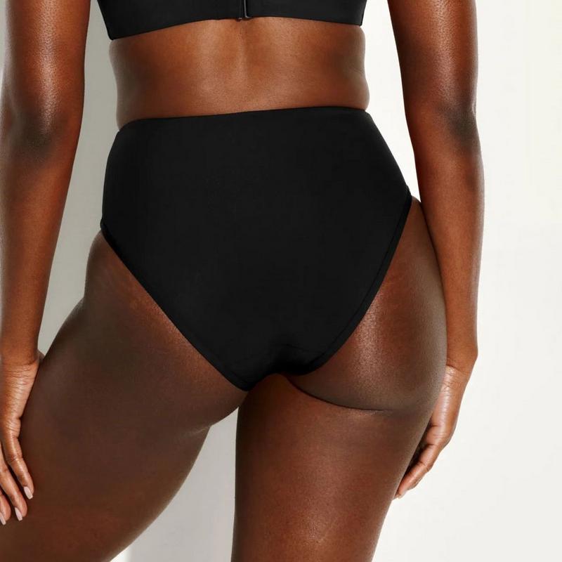 Knix Bas de bikini &agrave; taille haute anti-fuite Sculpt pour femmes