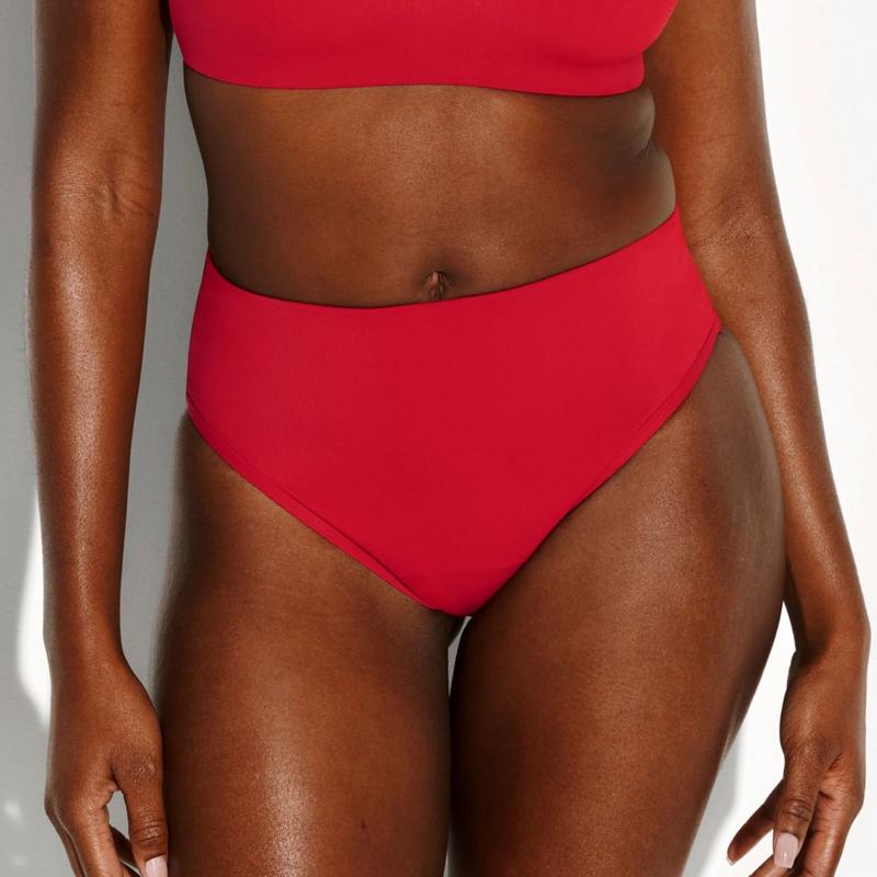 Knix Bas de bikini &agrave; taille haute anti-fuite Sculpt pour femmes