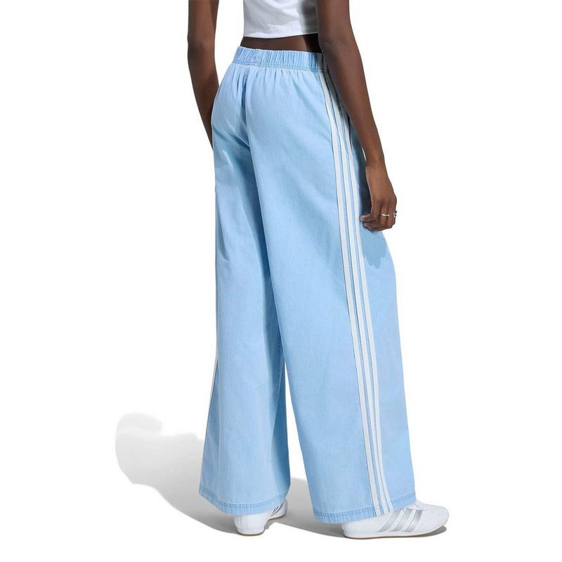 adidas Originals Pantalon en denim l&eacute;ger Summer Glow &agrave; jambe large pour femmes