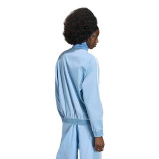 adidas Originals Veste de surv&ecirc;tement en denim Firebird Summer Glow pour femmes