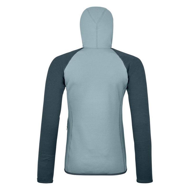 Ortovox Veste &agrave; capuchon en tricot classique GP Fleece pour femmes