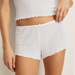 Knix Women's Pointelle Shortie Short