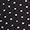 Black White Polka Dot | Haut Henley &agrave; manches longues en Modal c&ocirc;tel&eacute; pour femmes