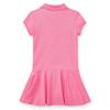 Robe polo en maille extensible pour filles  2-6X 
