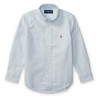 Polo Ralph Lauren Chemise Oxford ray&eacute;e en coton pour gar&ccedil;ons [2-7]