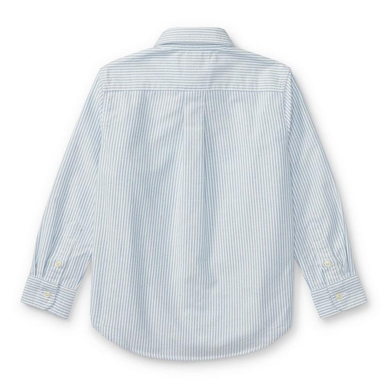 Polo Ralph Lauren Chemise Oxford ray&eacute;e en coton pour gar&ccedil;ons [2-7]