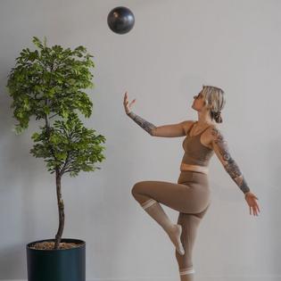 b, halfmoon Ballon de stabilit&eacute;