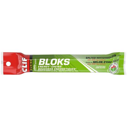 Clif Bar Bloks Salted Watermelon Energy Chews Fastpak
