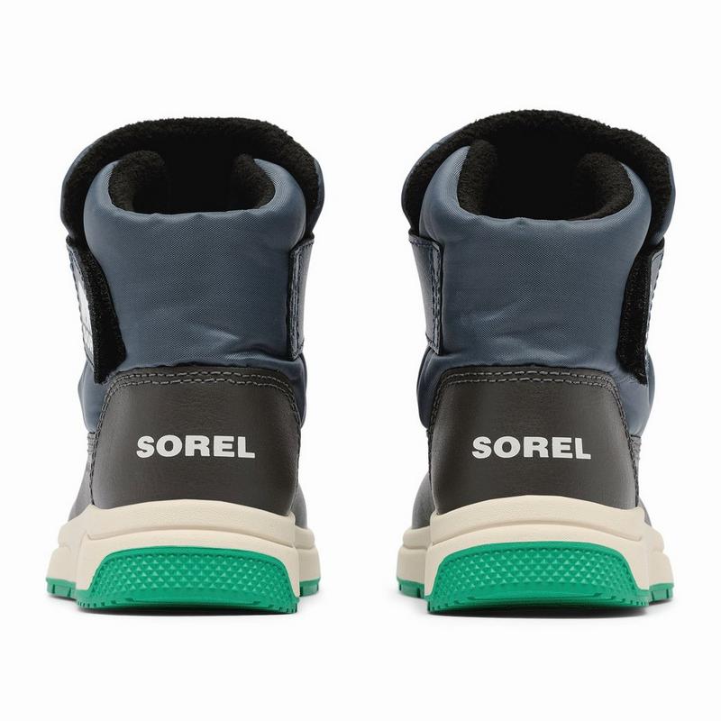 Sorel Bottes imperm&eacute;ables Whitney III Strap Mid pour enfants [8-13]