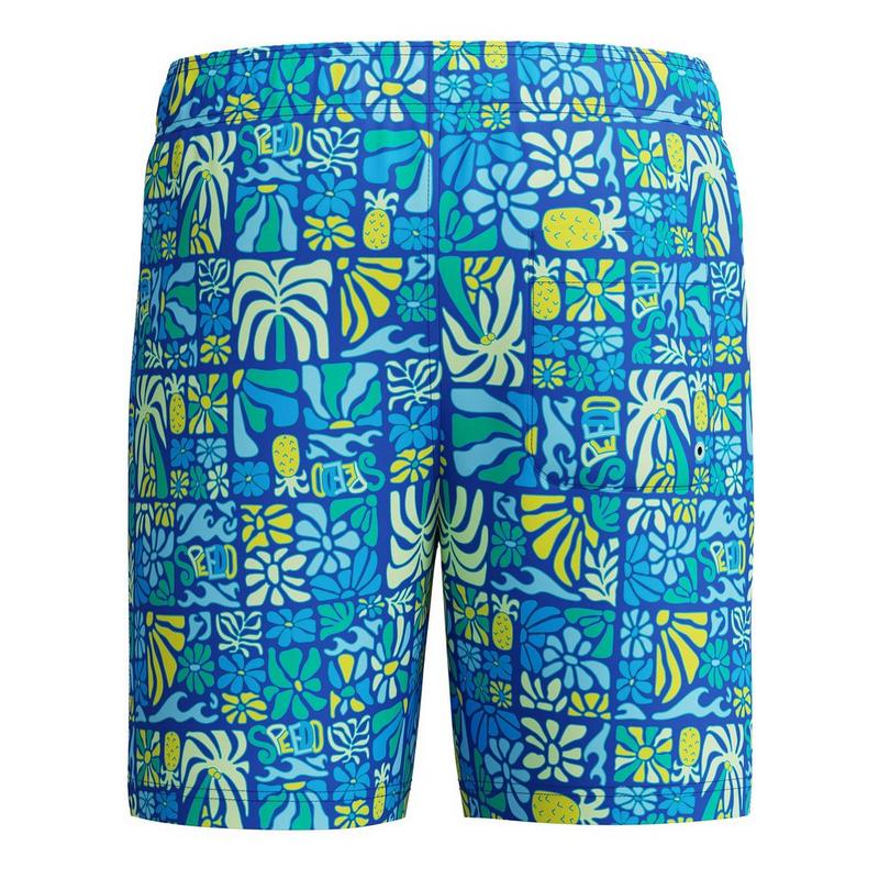 Speedo Short de bain imprim&eacute; Volley de 15 po pour gar&ccedil;ons junior [8-16]