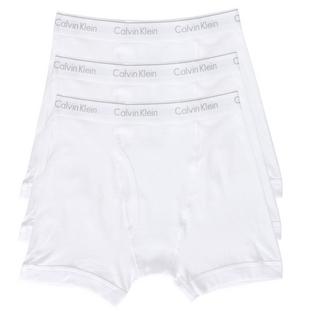 Calvin Klein Cale&ccedil;on boxeur en coton Classics pour hommes (paquet de 3)