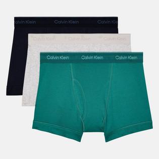 Calvin Klein Men's Cotton Classics Trunk Boxer Brief (3 Pack)