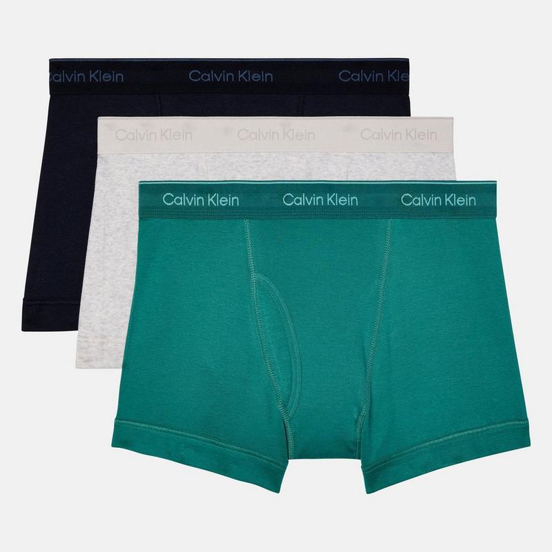 Calvin Klein Cale&ccedil;on boxeur en coton Classics pour hommes (paquet de 3)