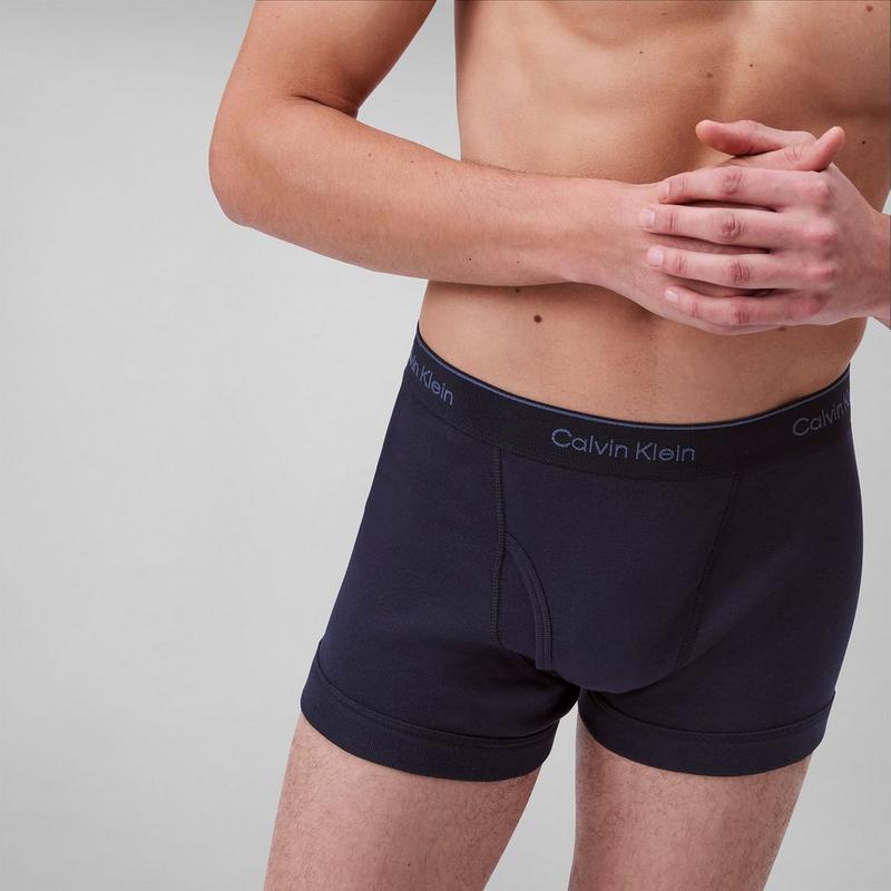 Calvin Klein Cale&ccedil;on boxeur en coton Classics pour hommes (paquet de 3)