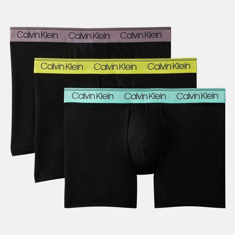 Calvin Klein Cale&ccedil;on boxeur Micro Stretch pour hommes (paquet de 3)