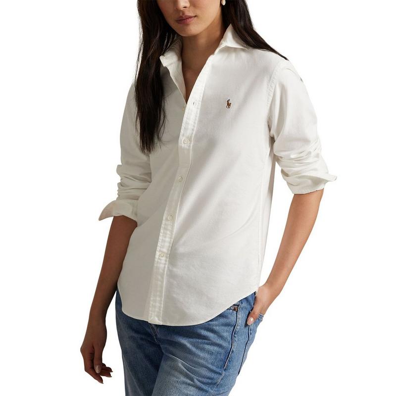 Polo Ralph Lauren Chemise Oxford ajust&eacute;e pour femmes