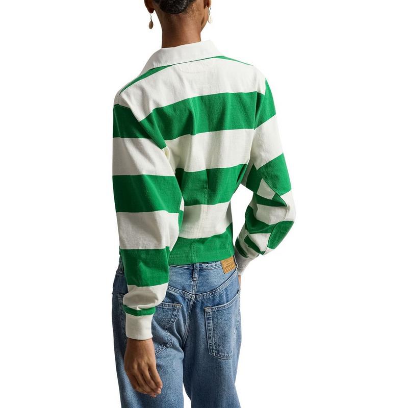 Polo Ralph Lauren Chandail de rugby ajust&eacute; en jersey pour femmes
