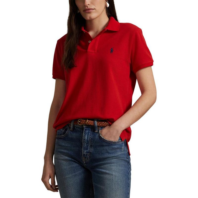 Polo Ralph Lauren Polo en maille The Iconic &agrave; coupe classique pour femmes