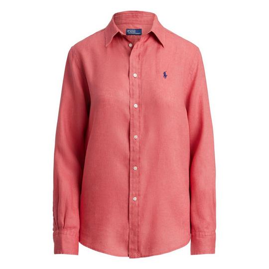 Women's Classic Fit Linen Shirt | Polo Ralph Lauren | Sporting