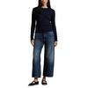 Women s Cable Knit Cotton Crew Neck Sweater