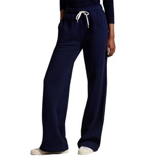 Polo Ralph Lauren Women's Drawstring Fleece Wide Leg Sweatpant