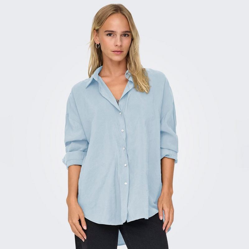 Only Chemise &agrave; manches longues Zazima pour femmes