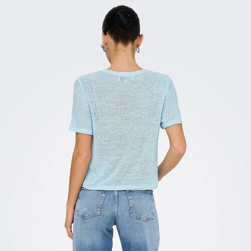 Only Women's Sunny Knit Short Sleeve Top