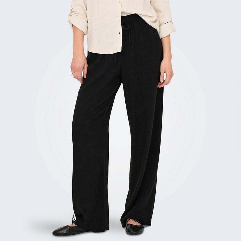 Only Pantalon droit en m&eacute;lange de lin Siesta pour femmes (30 po)