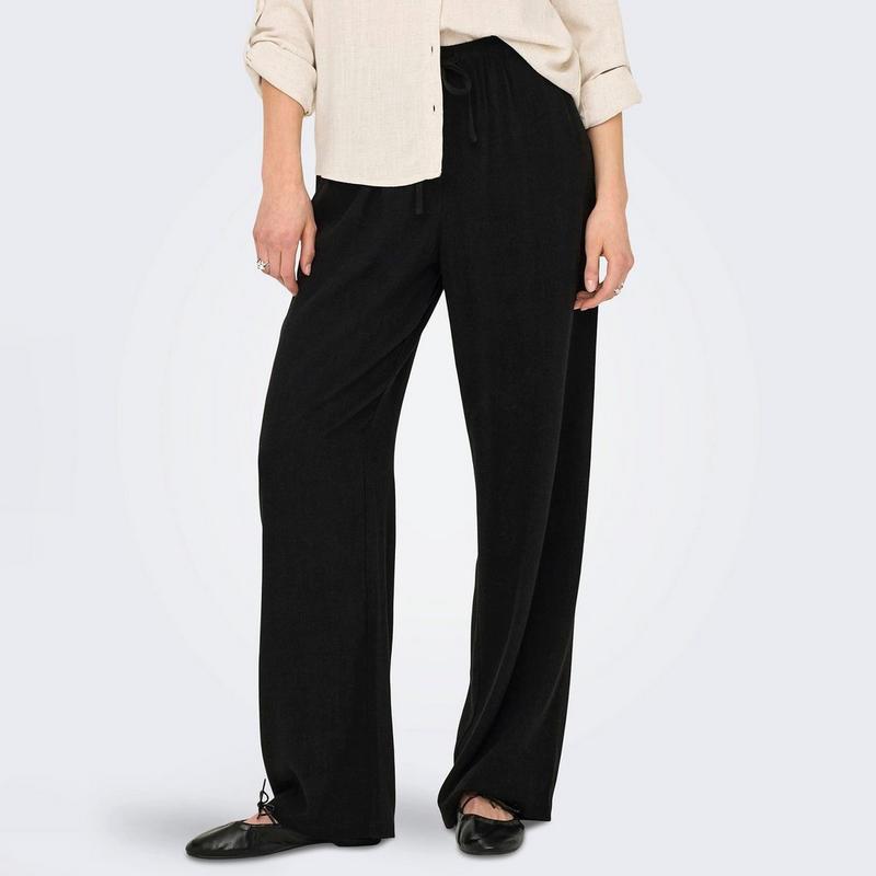 Only Pantalon droit en m&eacute;lange de lin Siesta pour femmes (32 po)