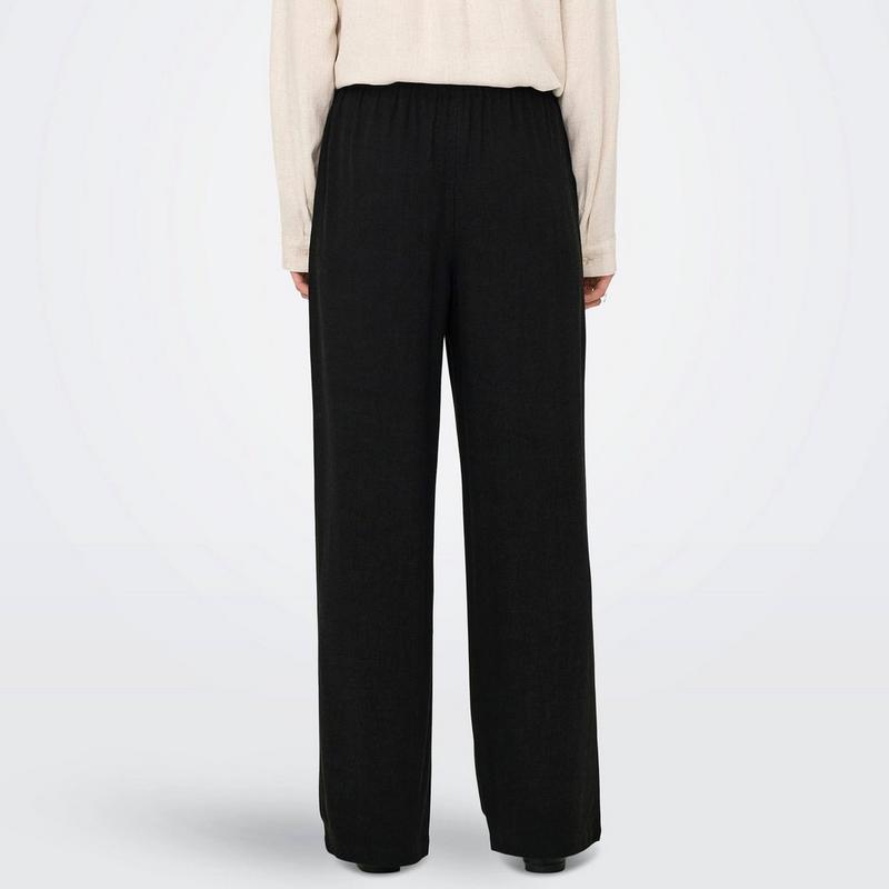 Only Pantalon droit en m&eacute;lange de lin Siesta pour femmes (32 po)