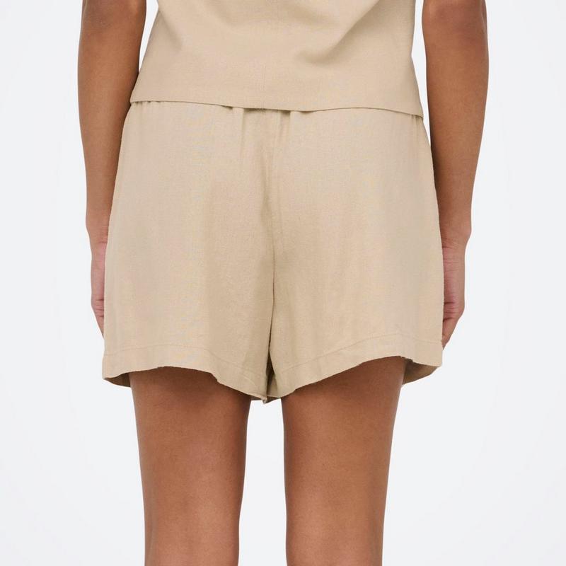 Only Short Goa en m&eacute;lange de lin pour femmes