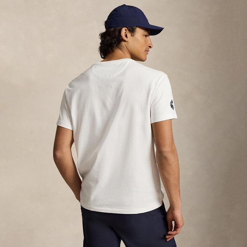 Polo Ralph Lauren Men's Wimbledon Classic Fit Polo Bear T-Shirt