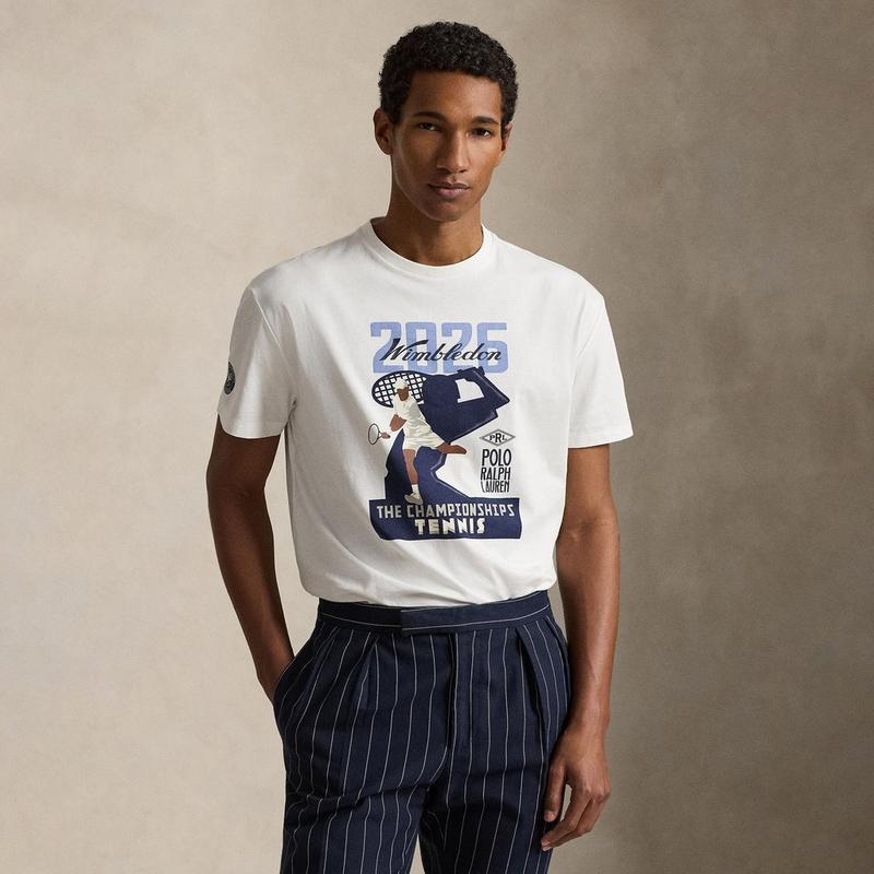 Polo Ralph Lauren Men's Wimbledon Classic Fit Graphic T-Shirt